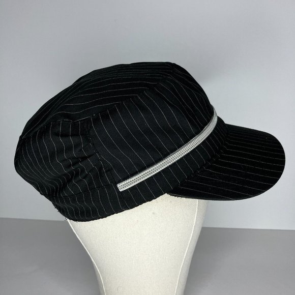 Disney Nightmare Before Christmas Zipper Pocket Black Pinstripe Jack Hat - Picture 3 of 12